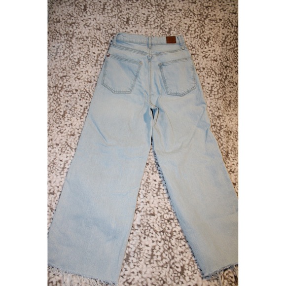 BDG Urban Outfitters Jeans Womens 28 Straight Leg Frayed Hem Denim Pants - Picture 3 of 3